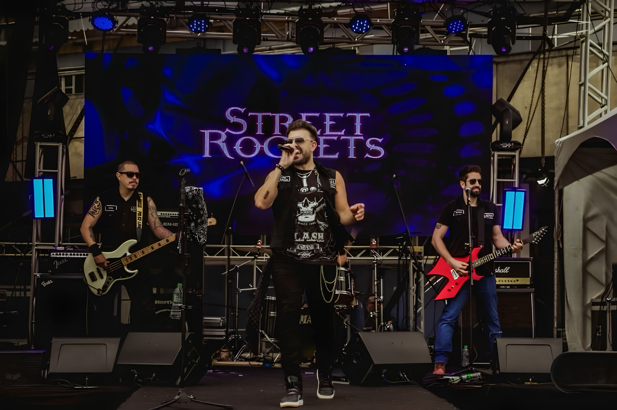 Street Rockets - Show com PA completo em grande evento