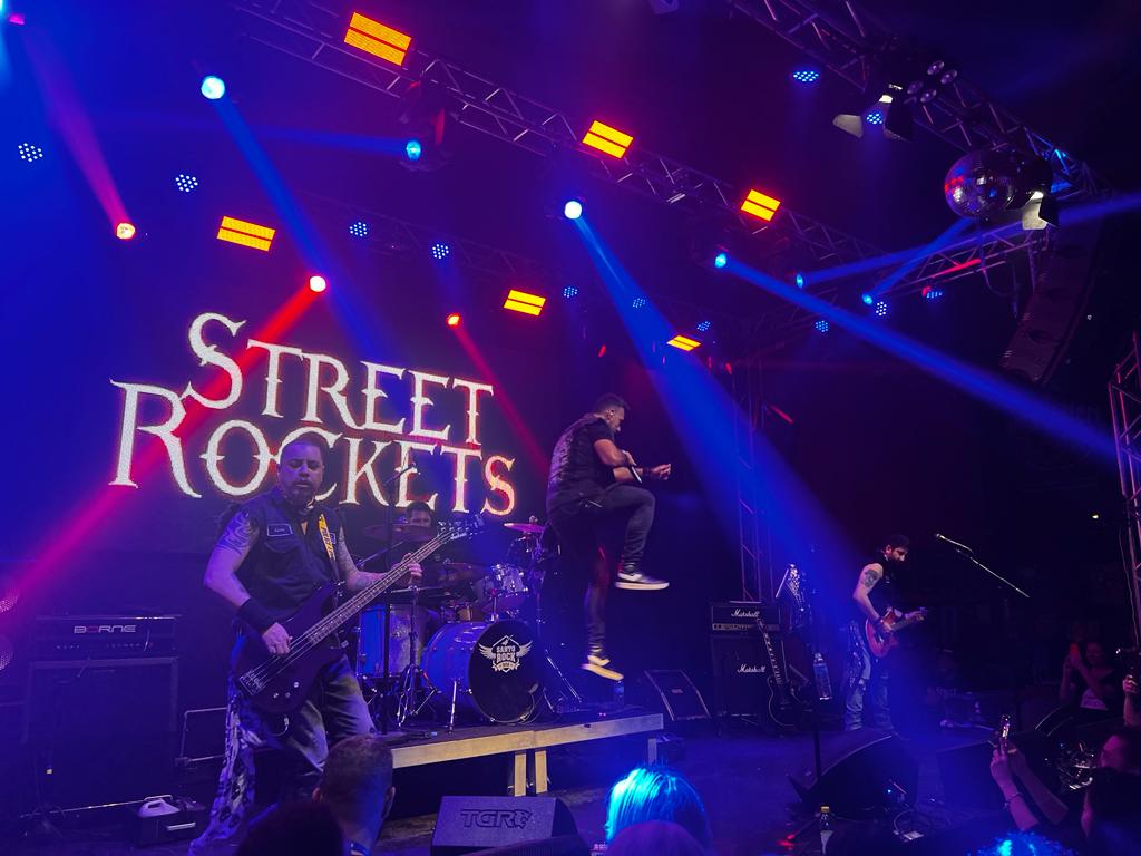 Street Rockets no Santo Rock Bar